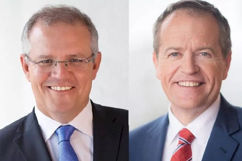 Scott Morrison and Bill Shorten