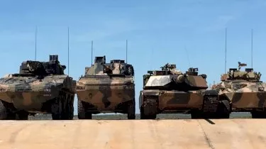 Military tanks